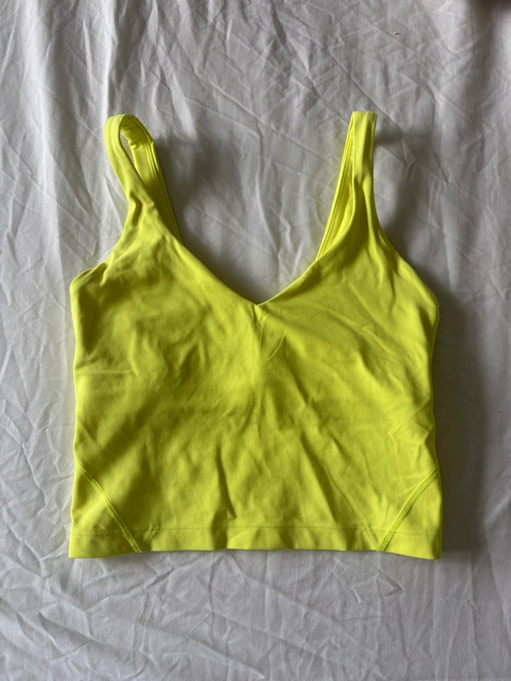Neon Yellow Lululemon Align Tank